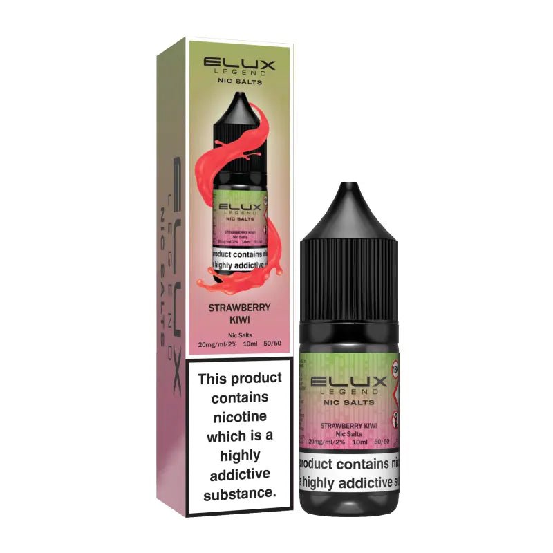 ELUX LEGEND STRAWBERRY KIWI NIC SALT E - LIQUID