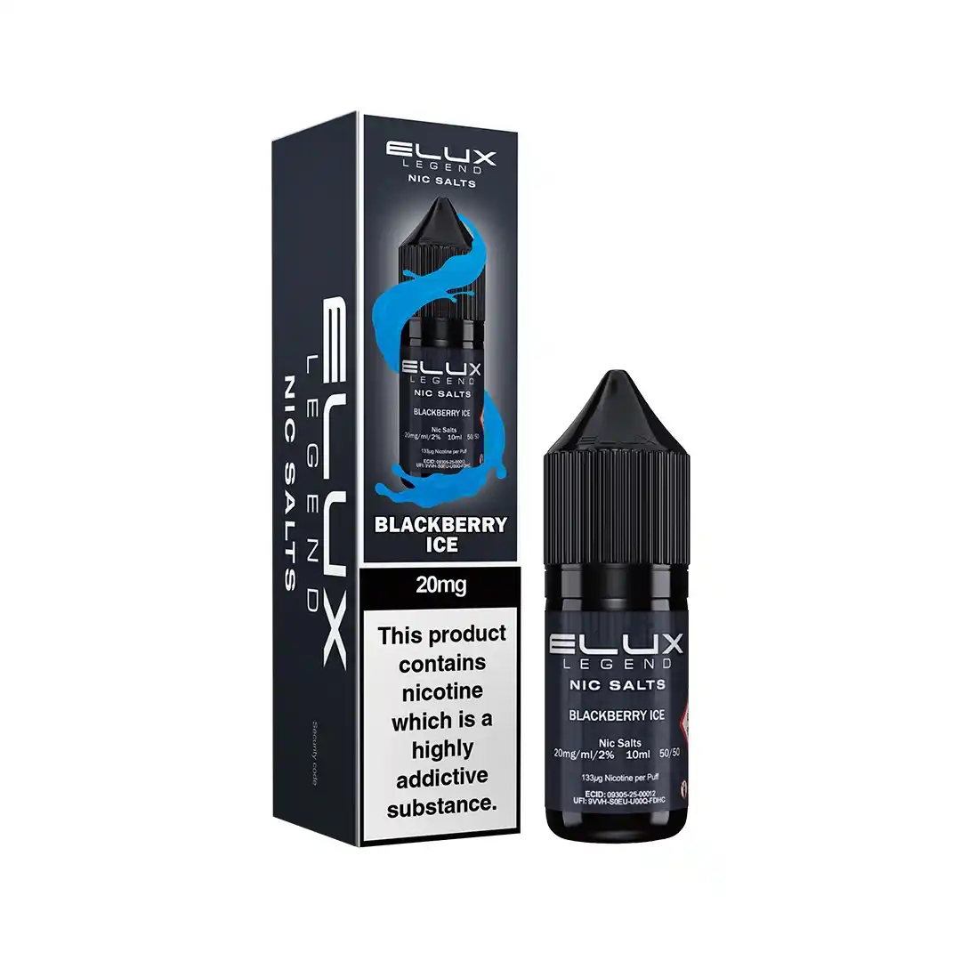 ELUX LEGEND BLACKBERRY ICE NIC SALT E - LIQUID