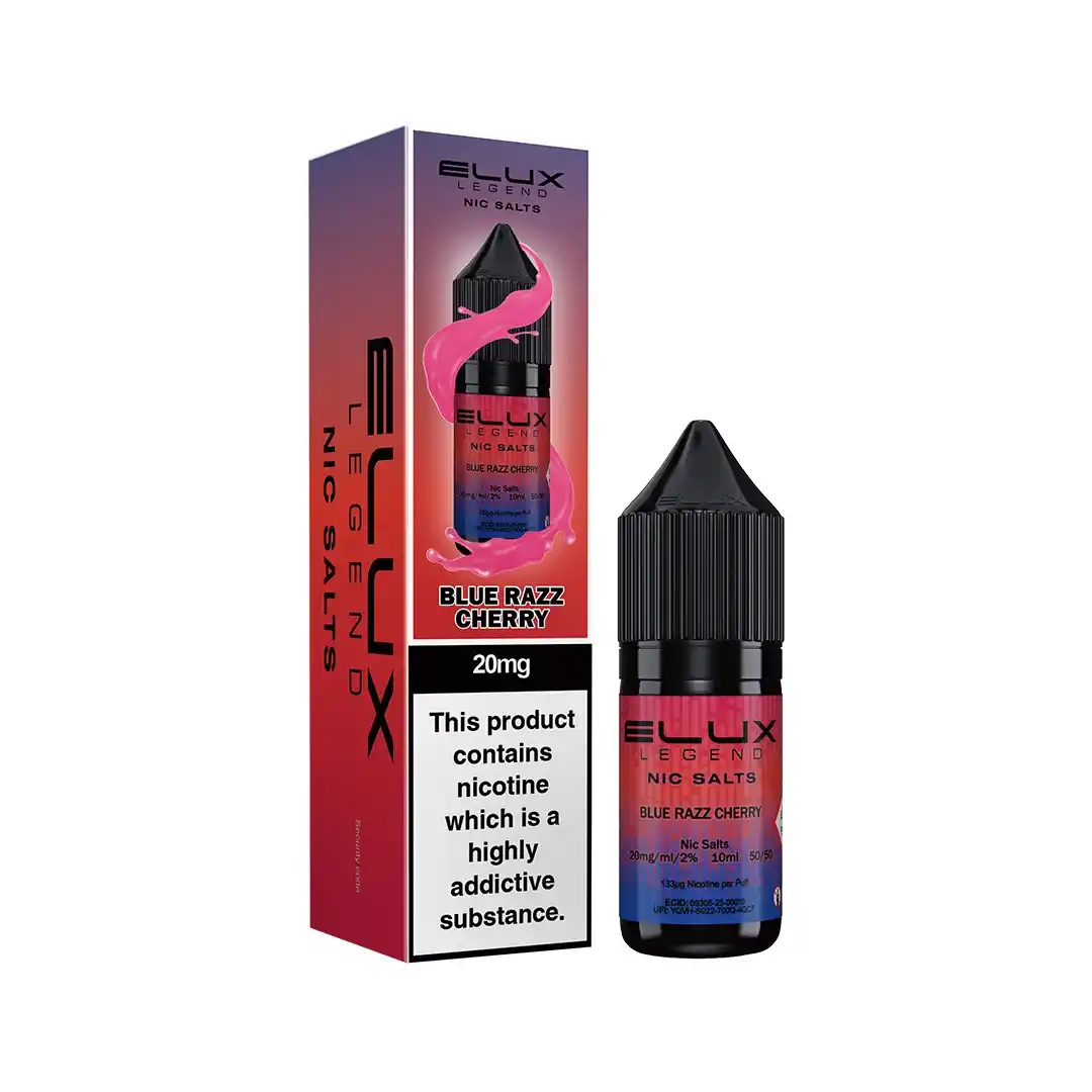 ELUX LEGEND BLUE RAZZ CHERRY NIC SALT E - LIQUID