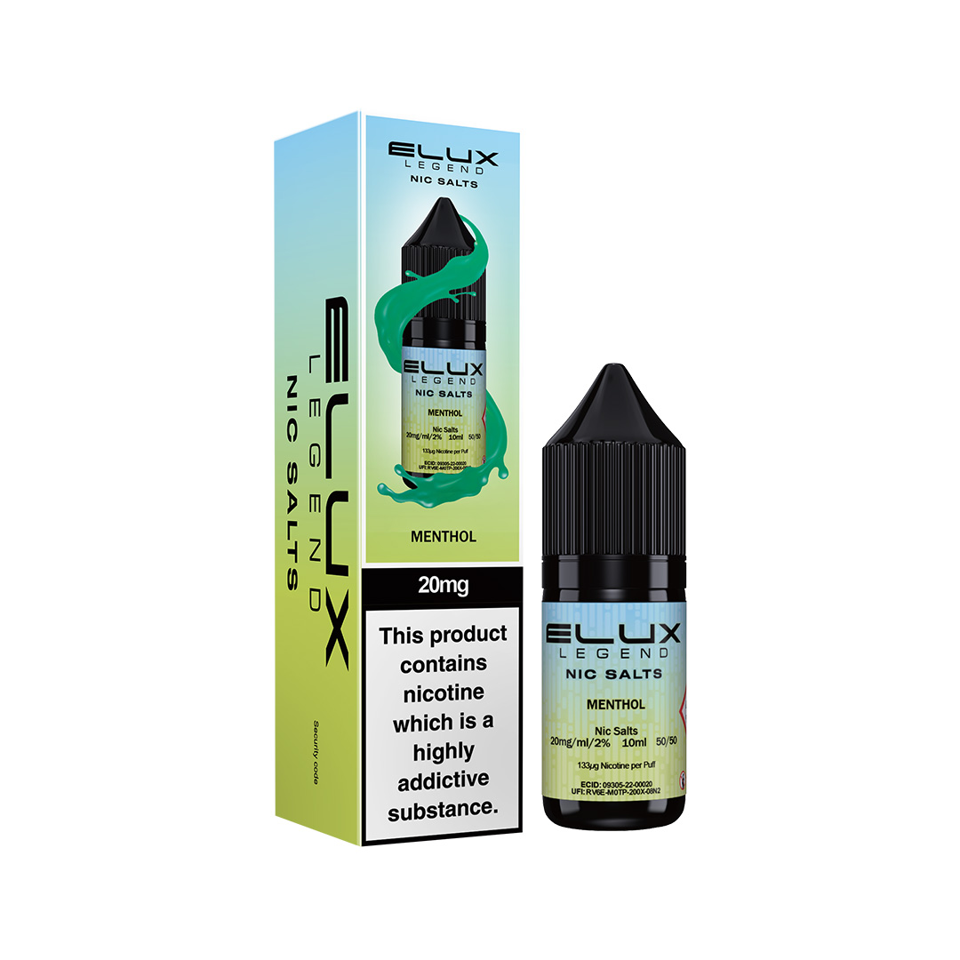 ELUX LEGEND MENTHOL NIC SALT E - LIQUID