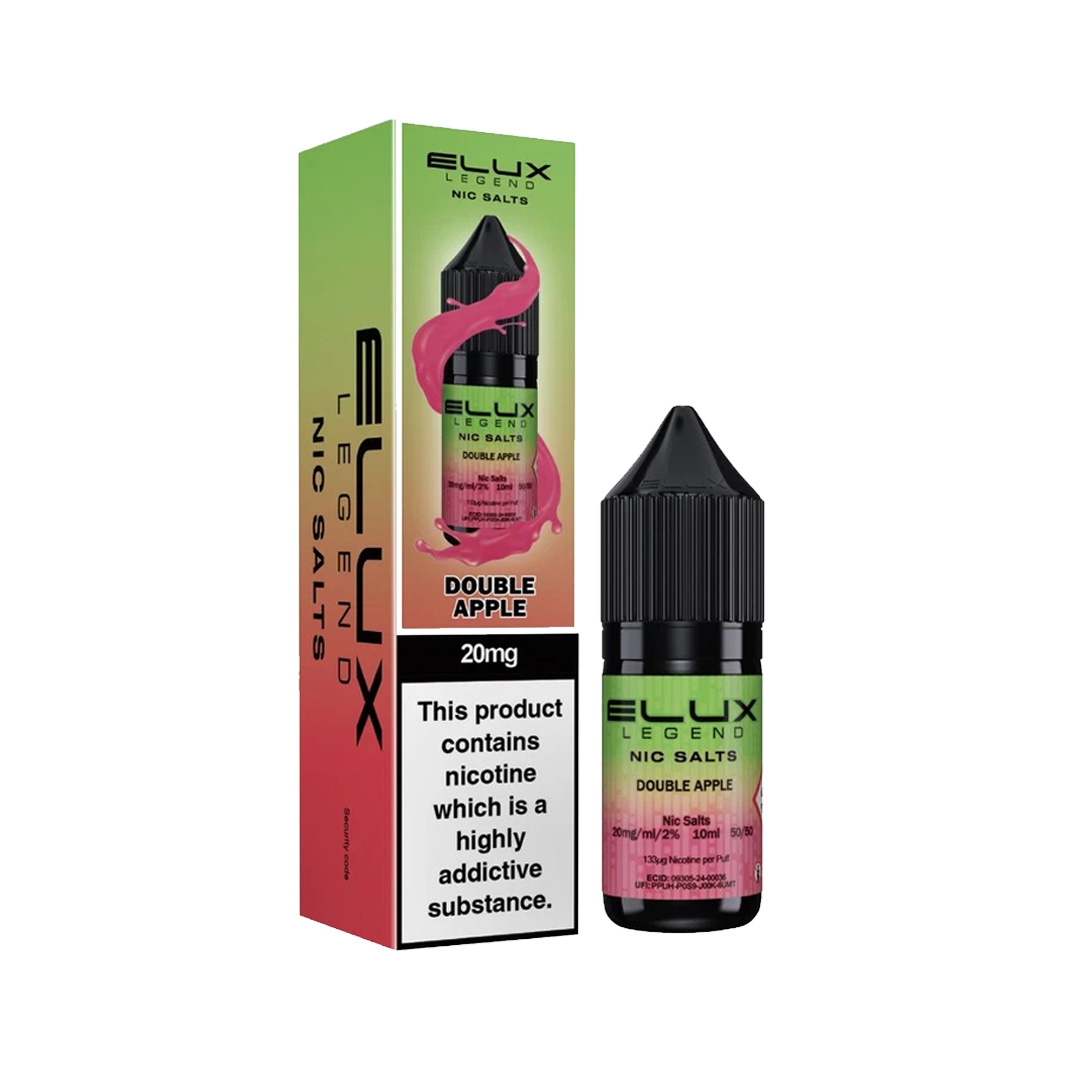 ELUX LEGEND DOUBLE APPLE NIC SALT E - LIQUID