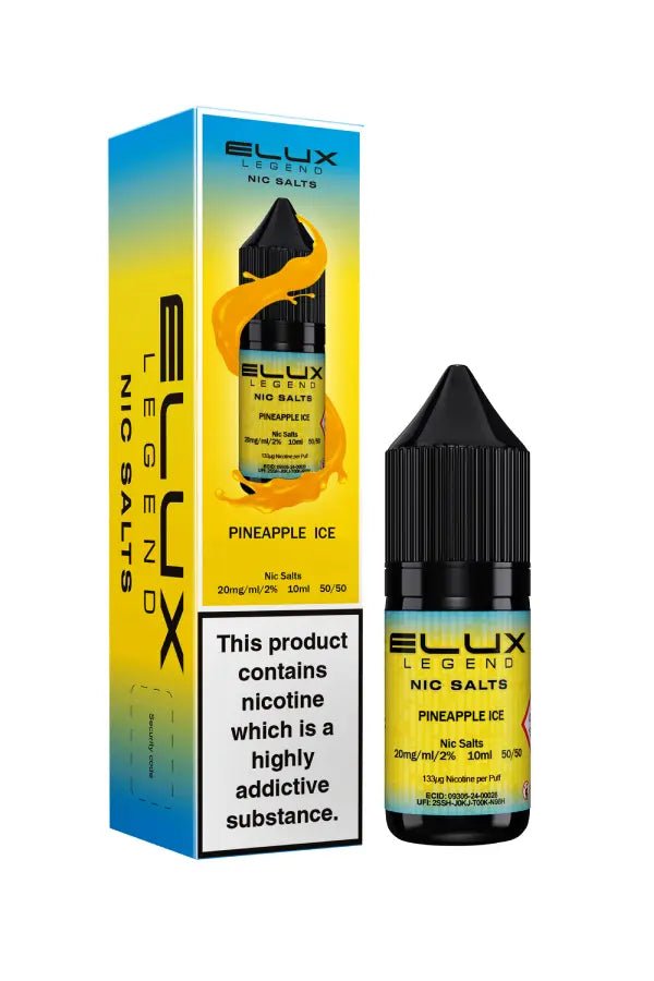 ELUX LEGEND PINEAPPLE ICE NIC SALT E - LIQUID