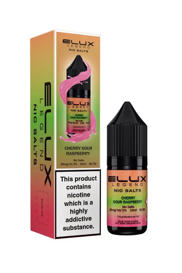 ELUX LEGEND CHERRY SOUR RASPBERRY NIC SALT E - LIQUID