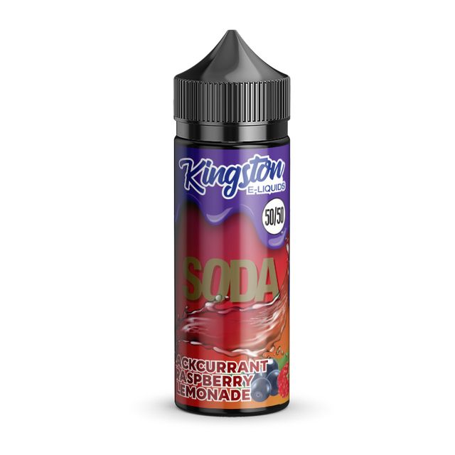 KINGSTON - SODA - BLACKCURRANT RASPBERRY LEMONADE - 100ML
