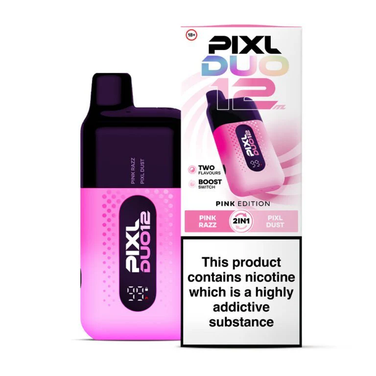 Pixl Duo 12k Vape Kit Box of 5