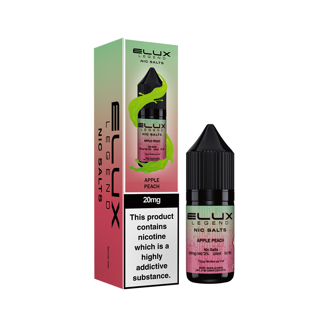 ELUX LEGEND APPLE PEACH NIC SALT E - LIQUID