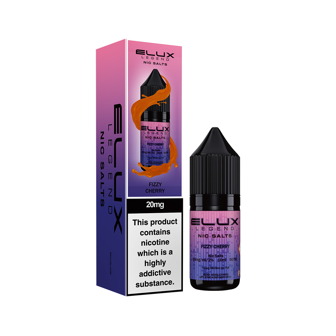 ELUX LEGEND FIZZY CHERRY NIC SALT E - LIQUID