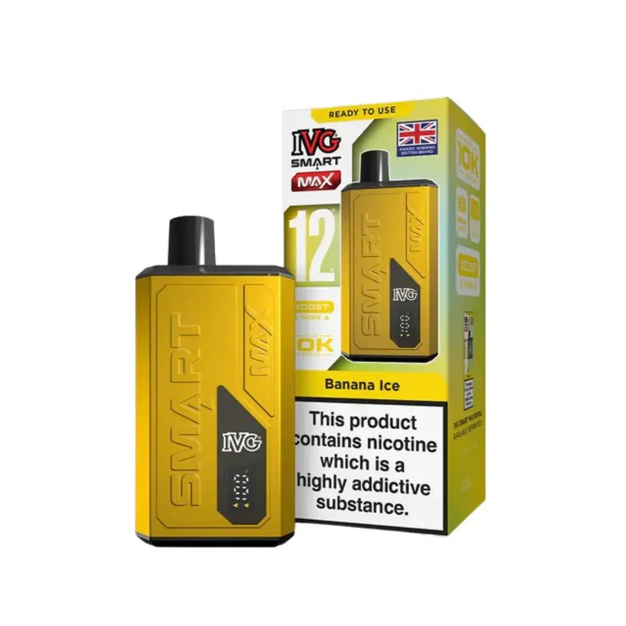IVG Smart Max 10k Prefilled Pod Vape Kit Box of 5