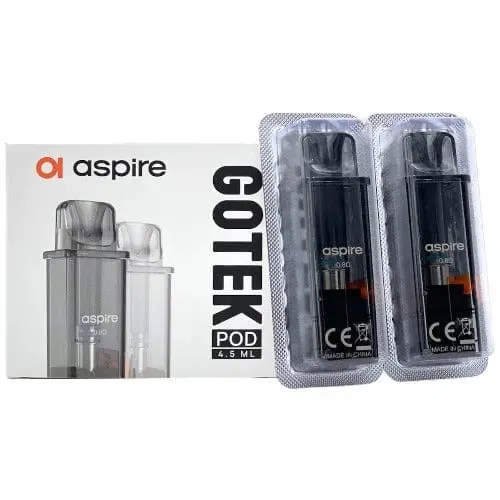Aspire Gotek Replacement Pods - (0.8) Pack of 2